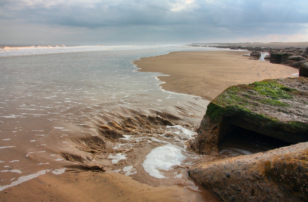 Photograph of Tide coming in