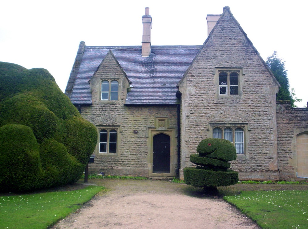 Photograph of Inside Newstead Abbey gardens