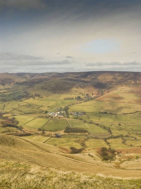 From the top of Lose hill towards Nether Moor