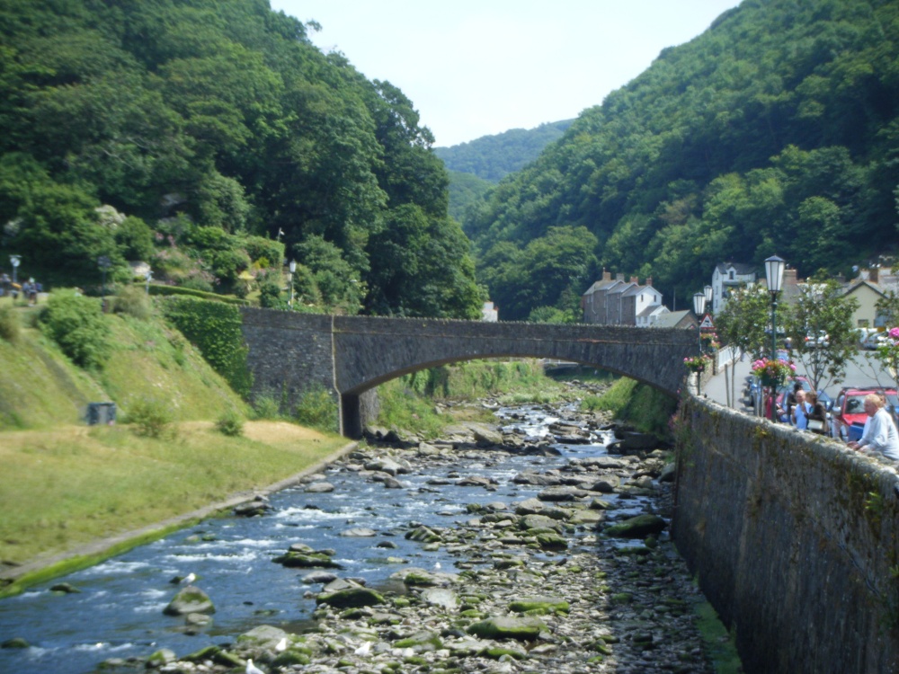 East Lyn River in Lynmouth