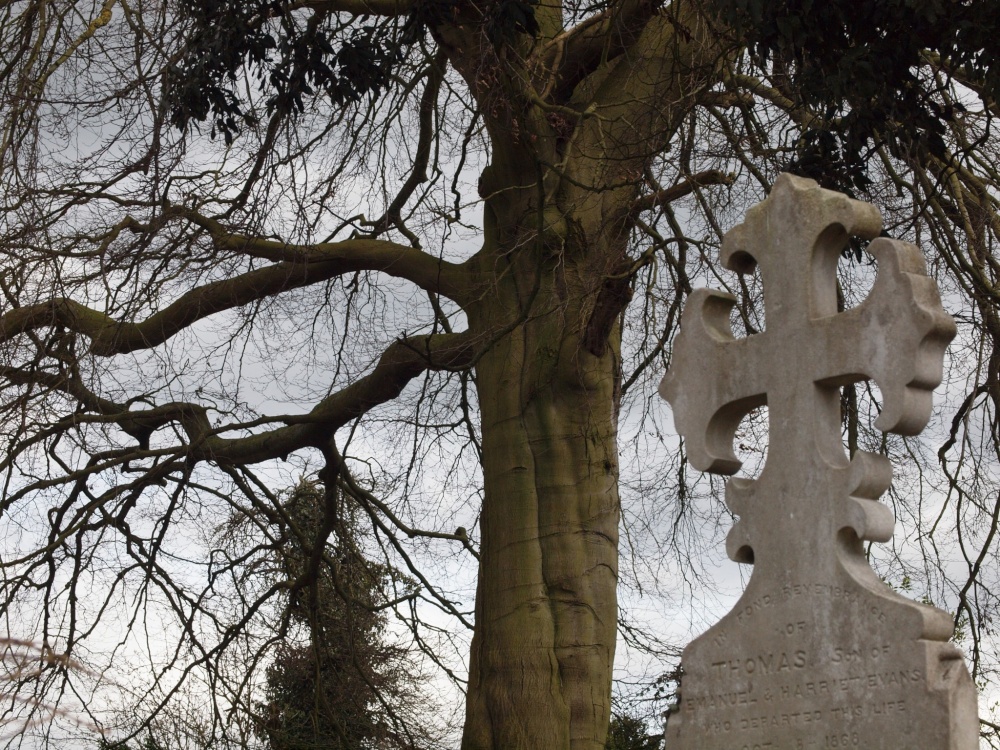 The Churchyard of All Saints' Church, Oving, Buckinghamshire
