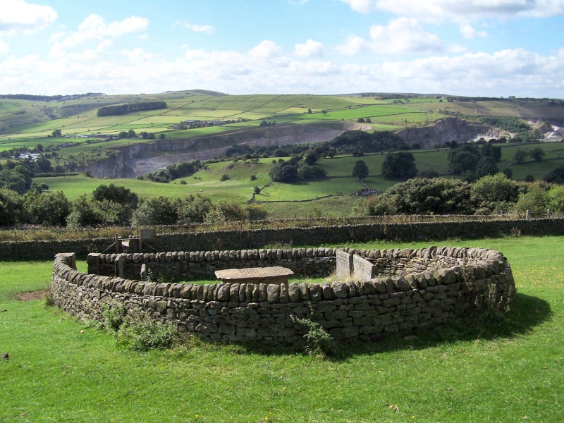 Photograph of The Riley Graves, Eyam