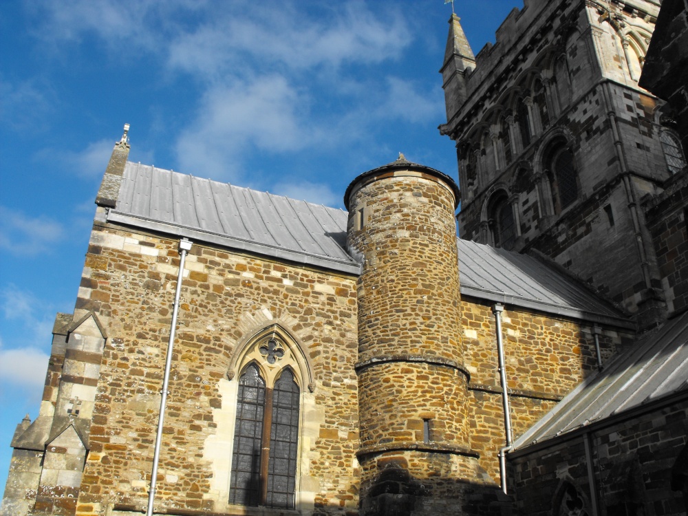 Wimborne Minster tower