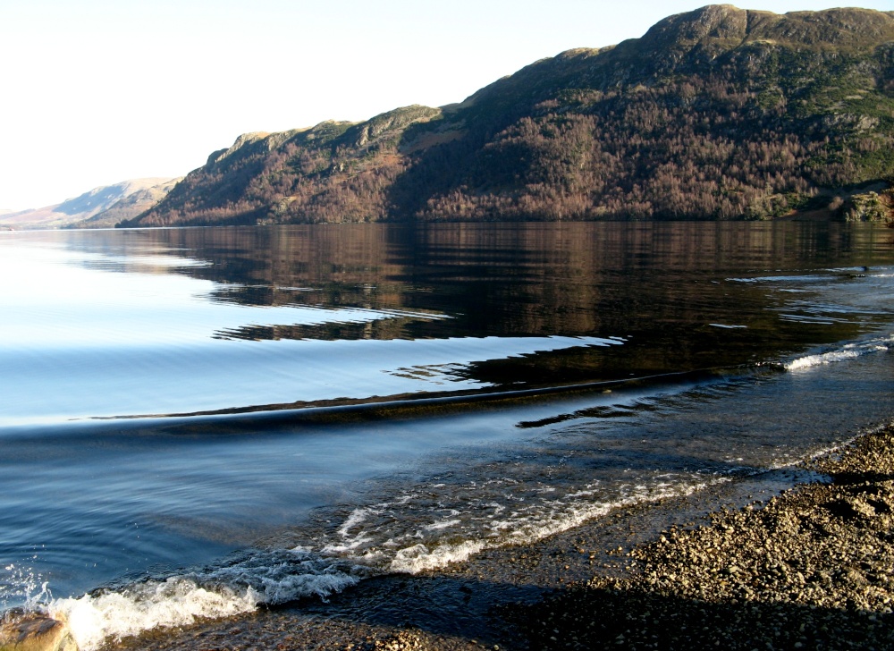 Photograph of Ullswater at Glencoyne Bay.