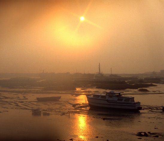 Low tide at Sharps Green, Lower Rainham, Kent