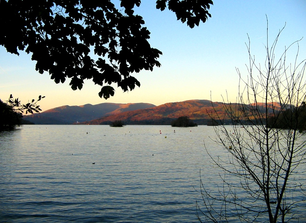 Windermere sunset.