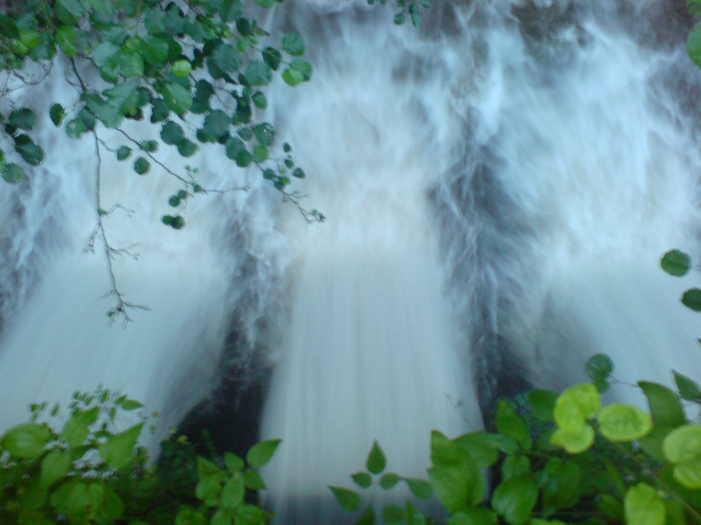 Photograph of Rushing water