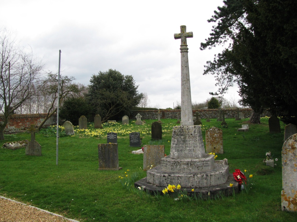 Photograph of Ellingham War Memorial