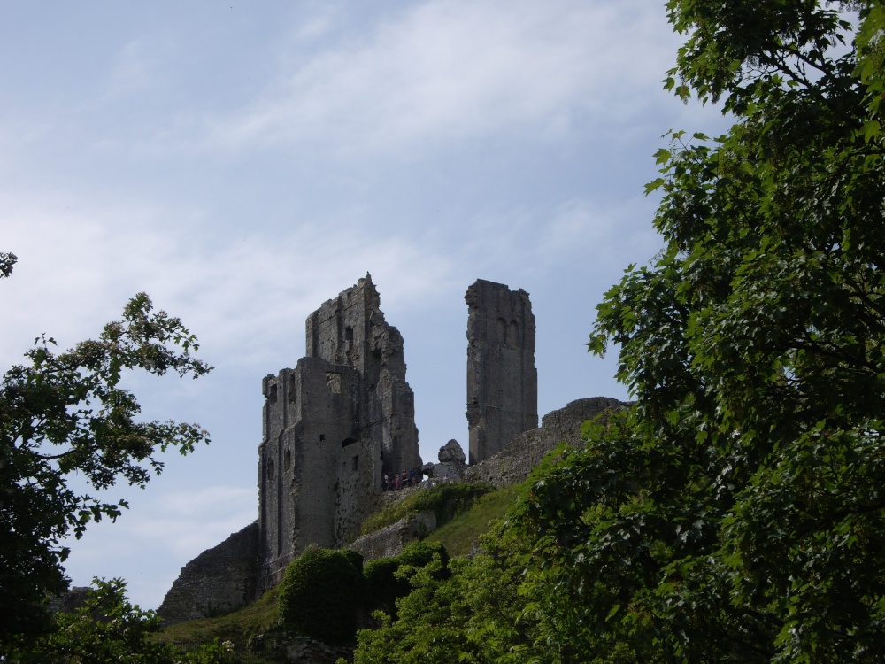 Corfe Castle.