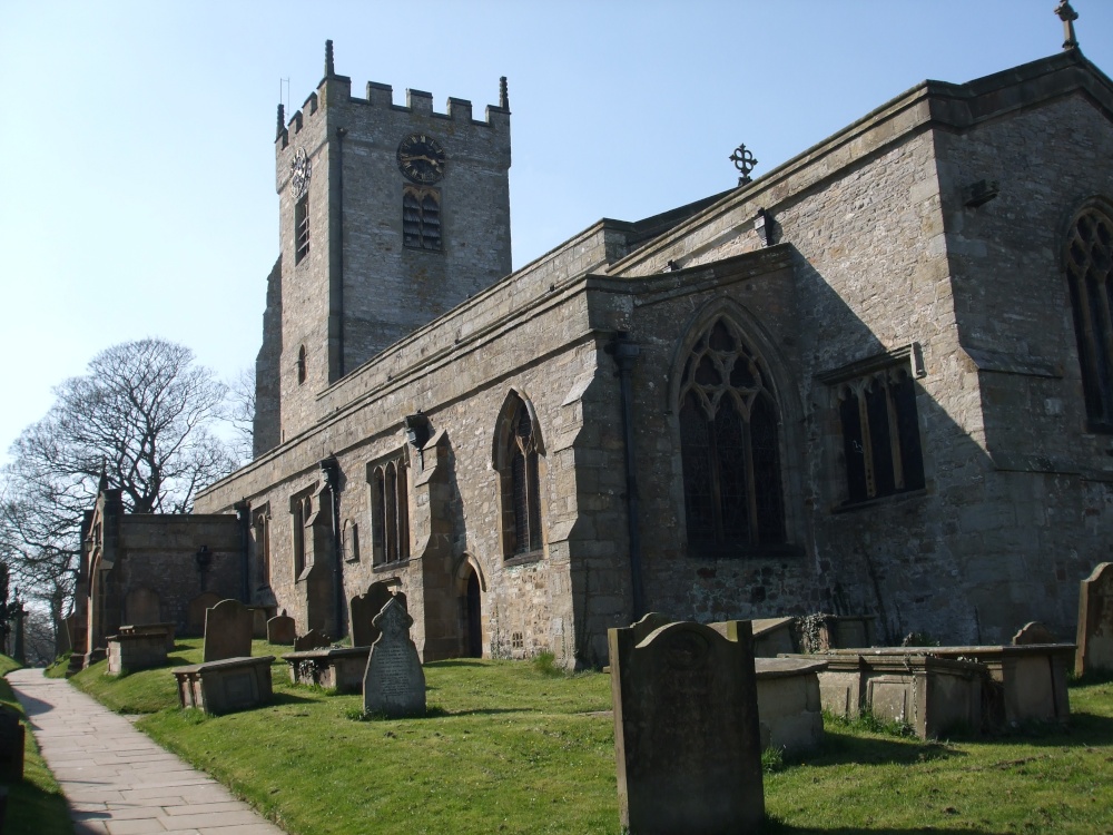 St. Mary and St. Alkelda's Church, Middleham, North Yorks.