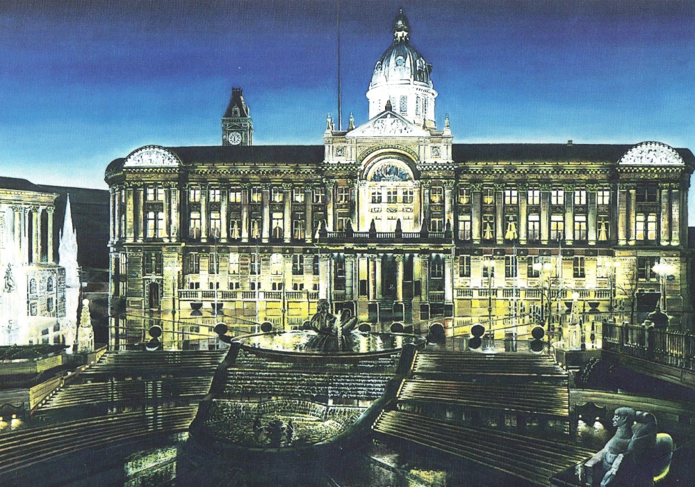 Birmingham Council House By Night