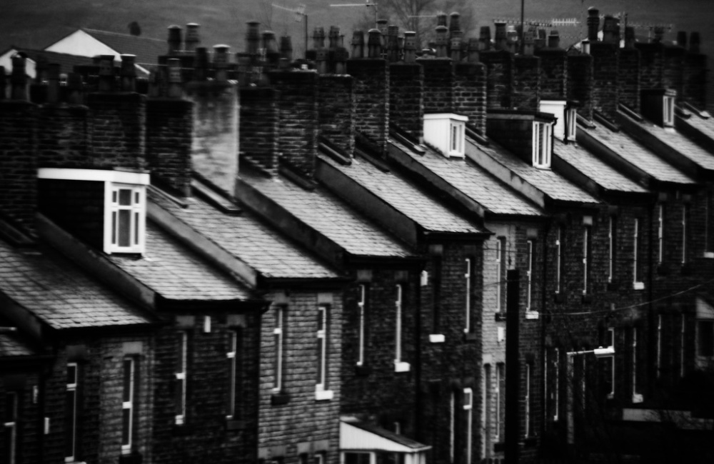 Photograph of Terrace of houses at Shipley