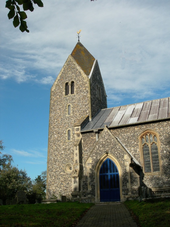 The Tower of Flixton Church