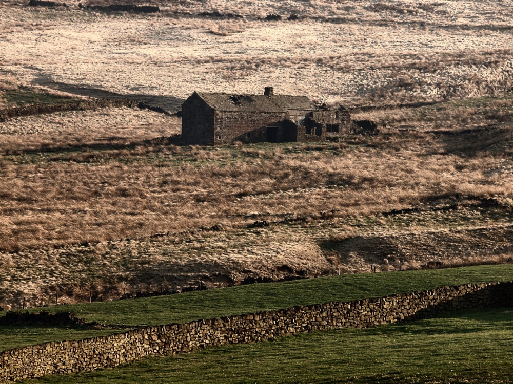 View across Rishworth Moor