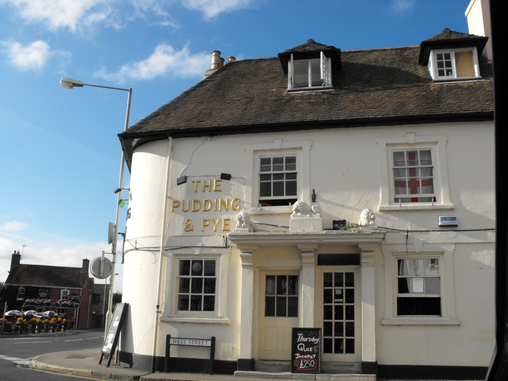 "Charming Pub in Wimborne Minster" by Ruth Gregory at