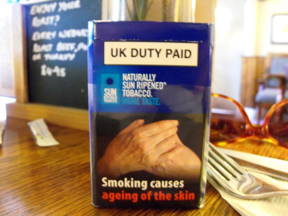 Why I gave up smoking...