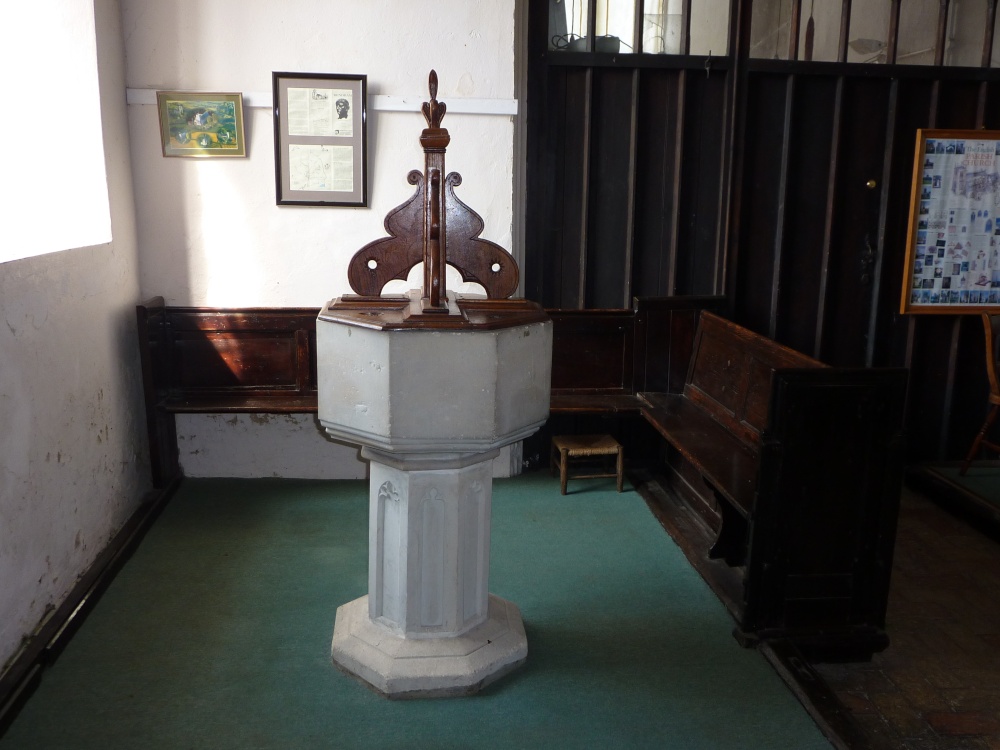 Photograph of Church Font