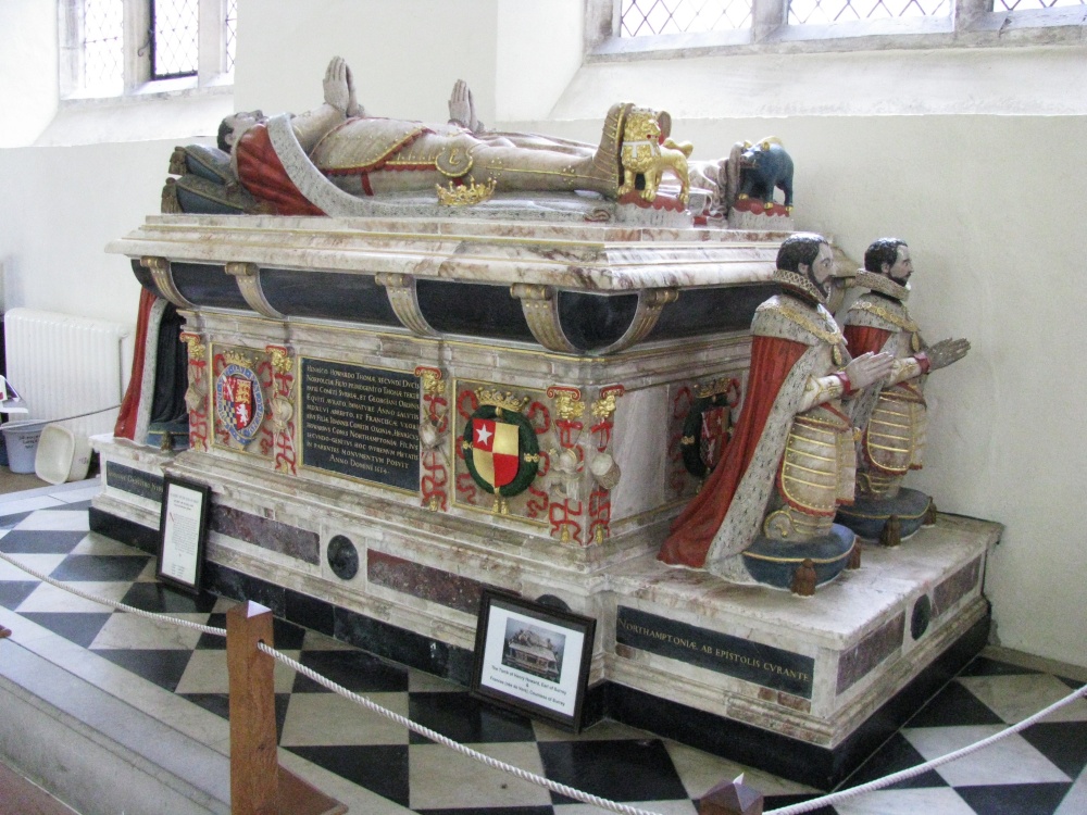 Photograph of Ornate Tomb 1614