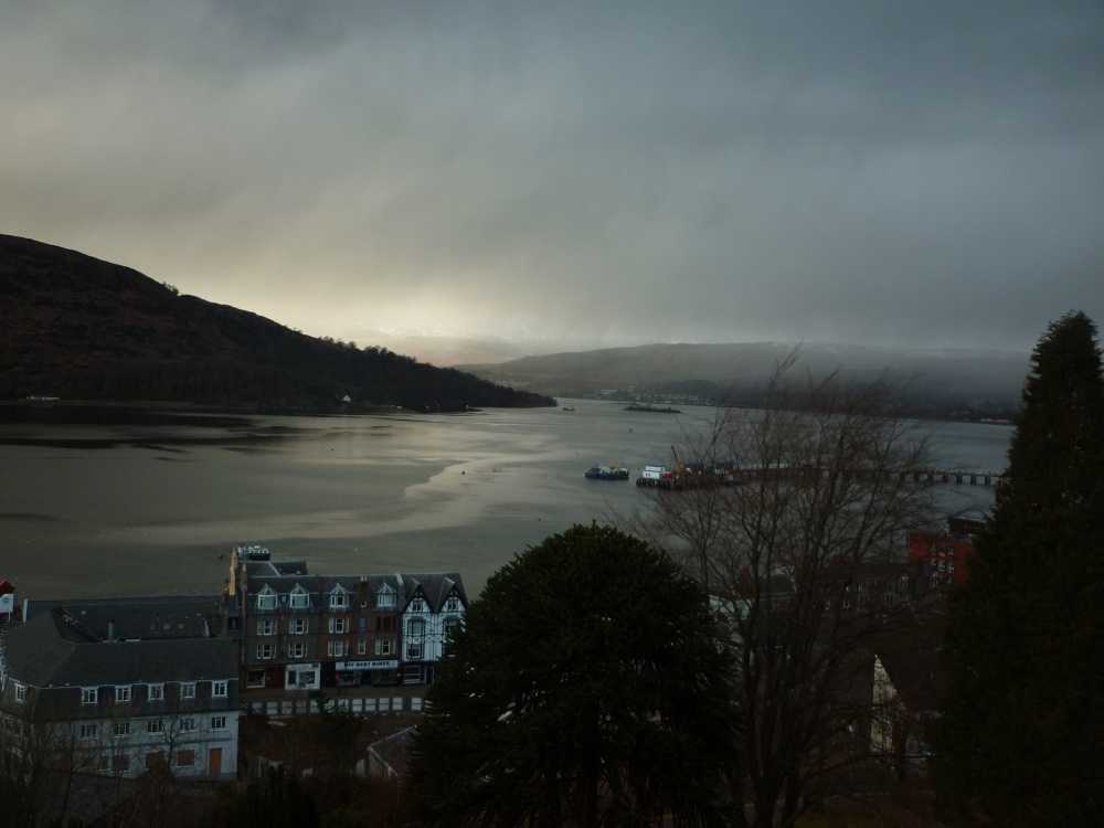 Storm at Fort William.
