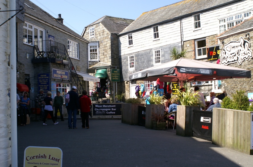 On the harbour side.