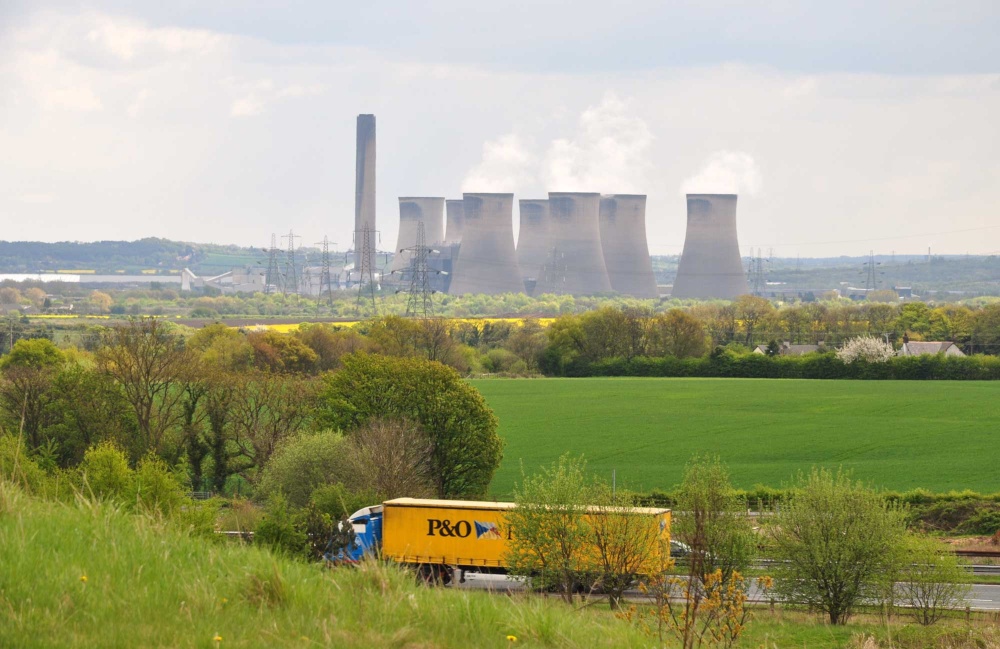 Fiddlers Ferry, Power Station from St Helens