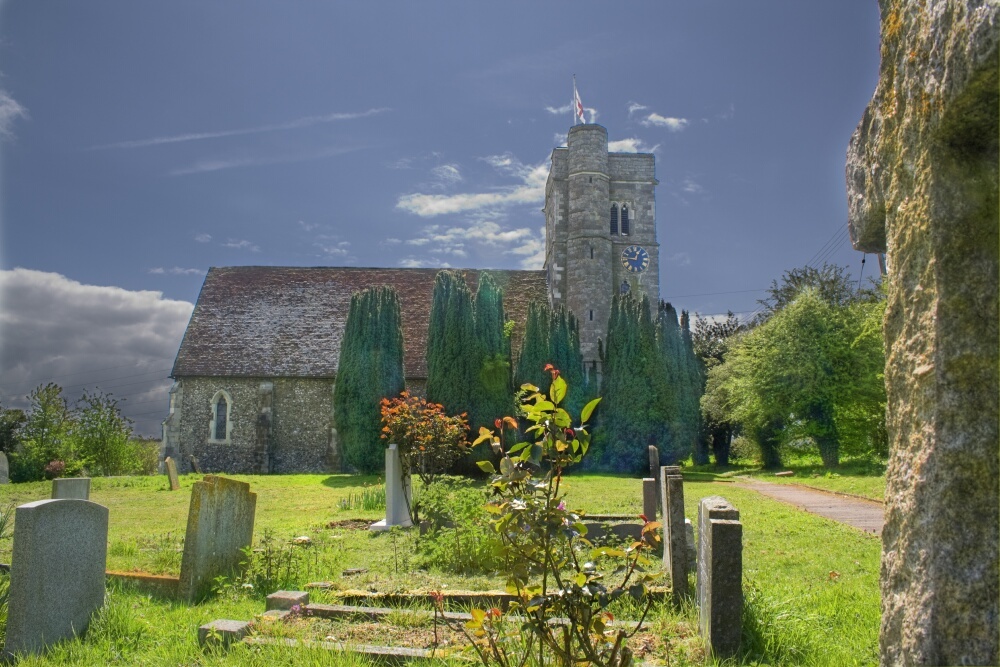 Photograph of St Mildred's Church (The Little Church in the Field)
