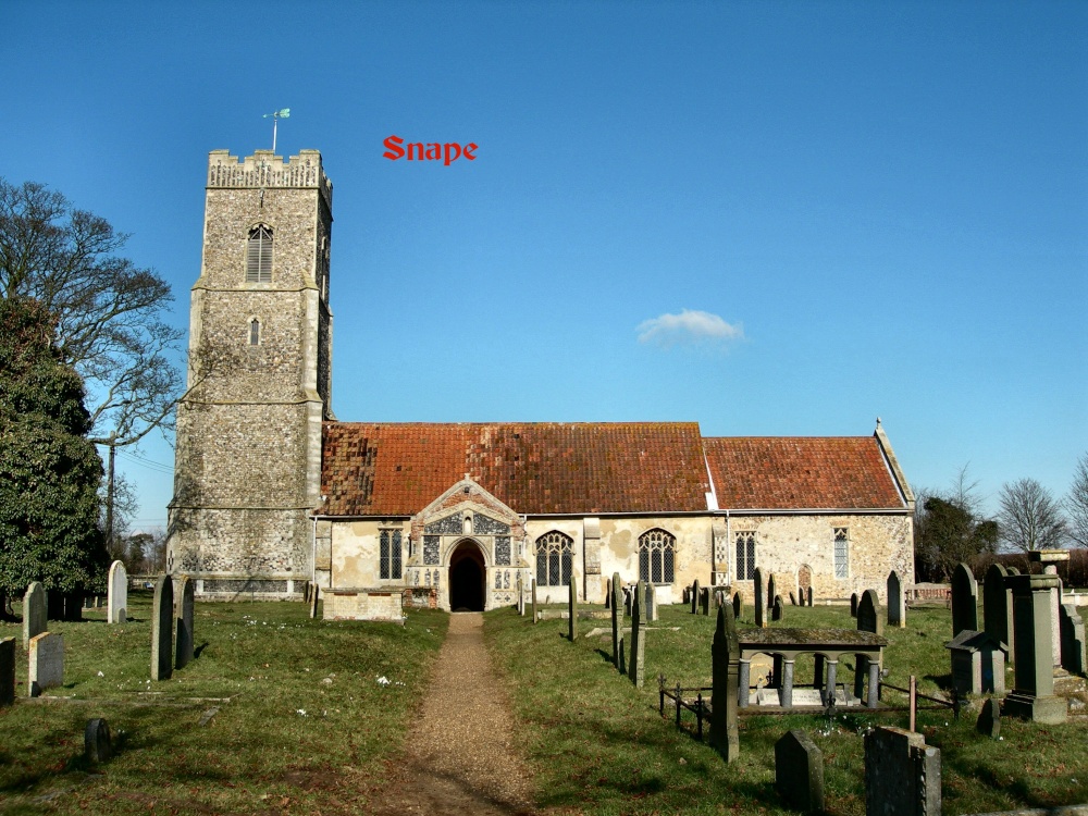 Photograph of Snape Church