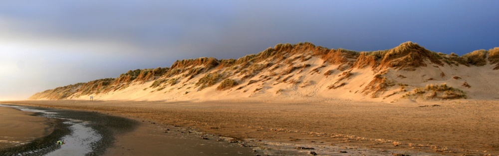 Photograph of Dunes near Sunset