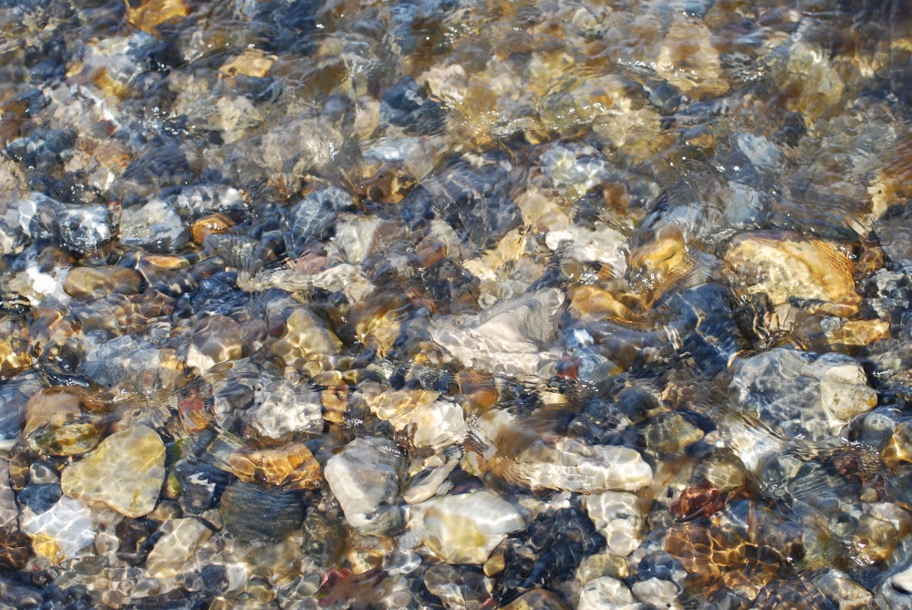 Pebbles on the beach