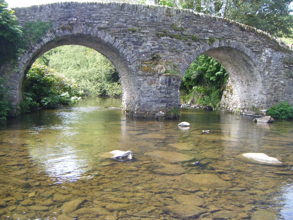 Photograph of Oare Bridge, Exmoor.