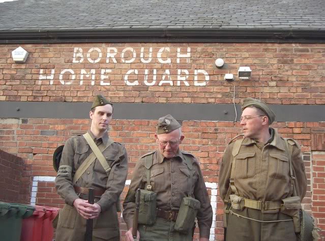 Home Guard at the Stag Inn.
