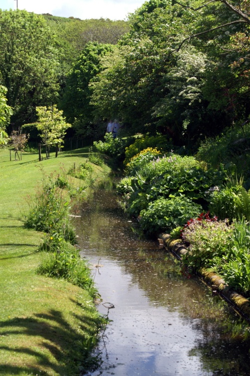 Stream through the gardens.