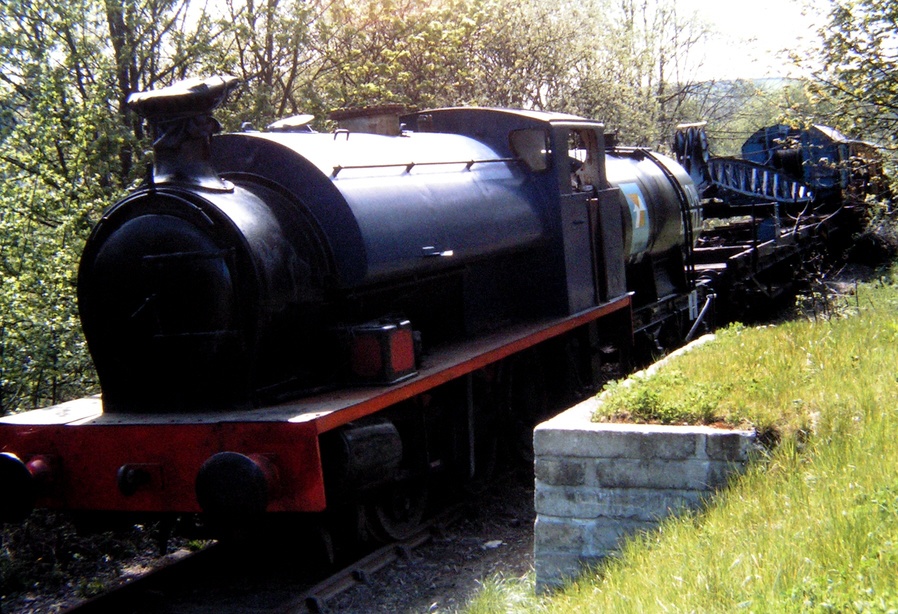 Loco in the sidings.