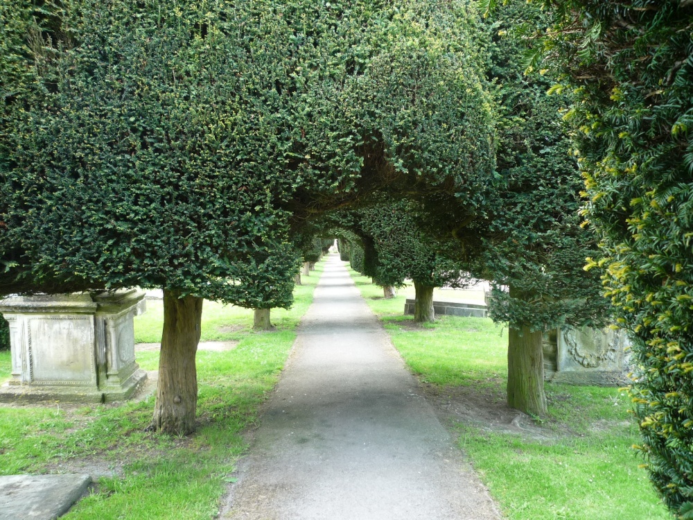 Photograph of Painswick Churchyard