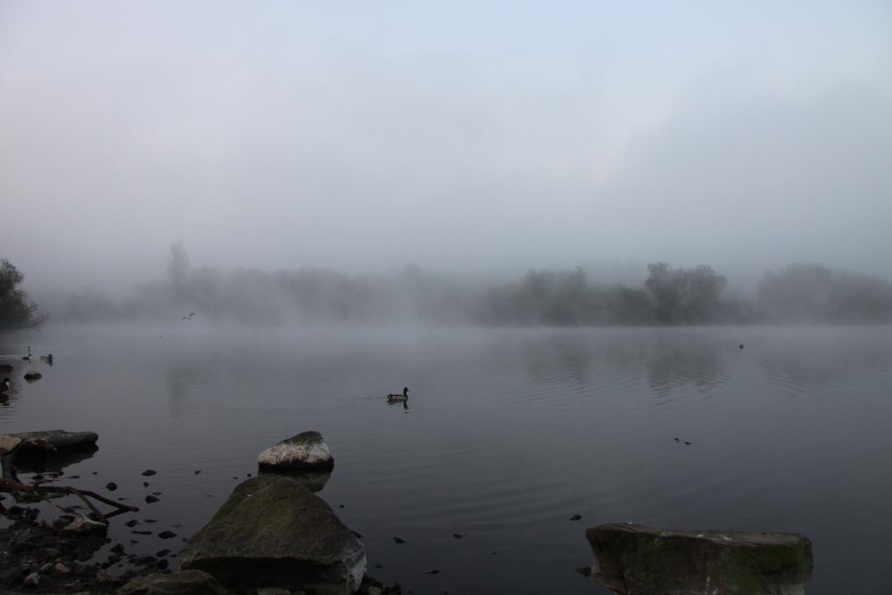Photograph of Dawn on Pennington Flash
