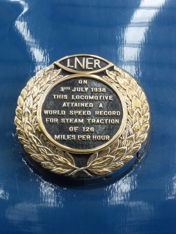 The fastest steam train in the world