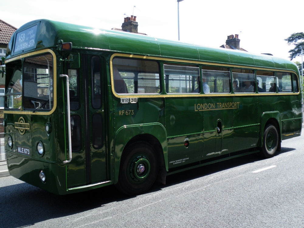 Old buses at Uxbridge 27 06 10