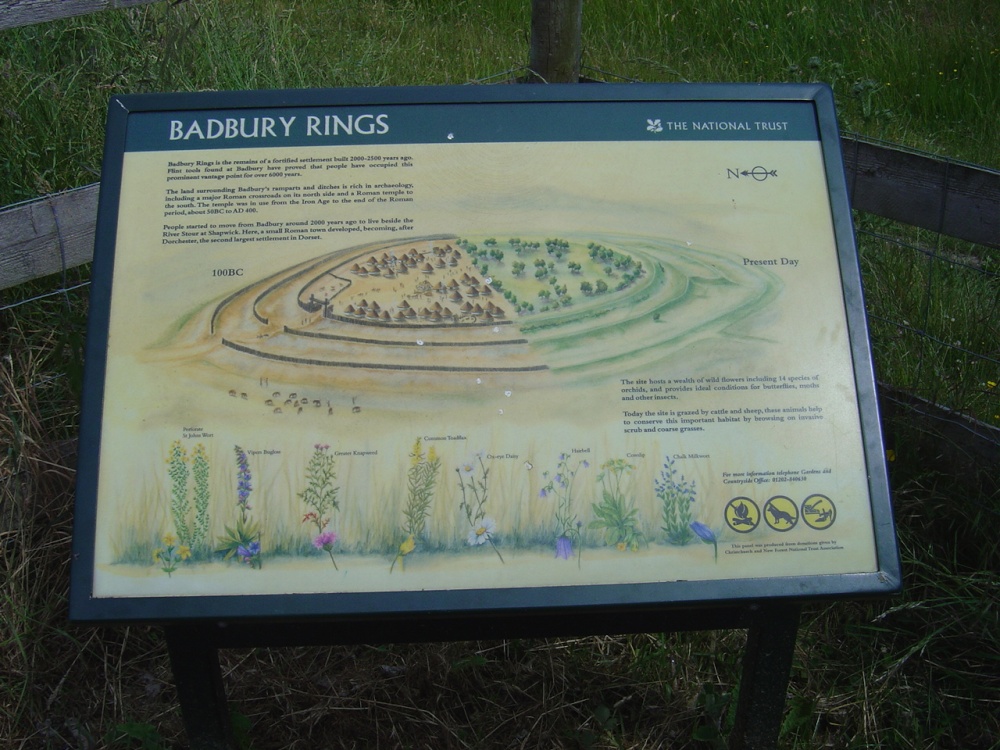 Photograph of Badbury Rings