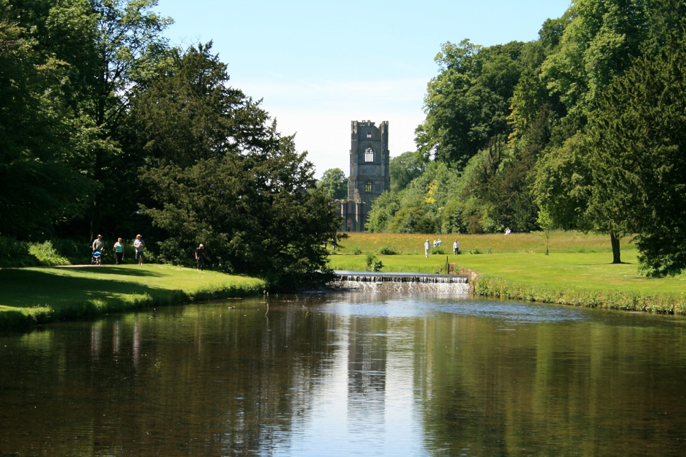 Fountains Abbey. North Yorks.
