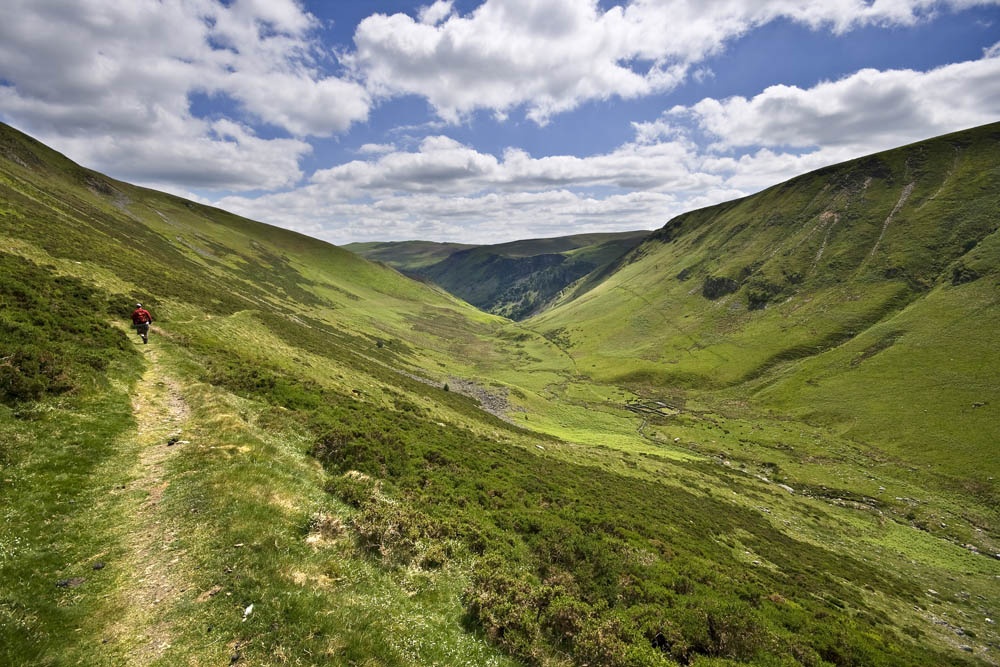 Photograph of Valley Beneath the Berwyns