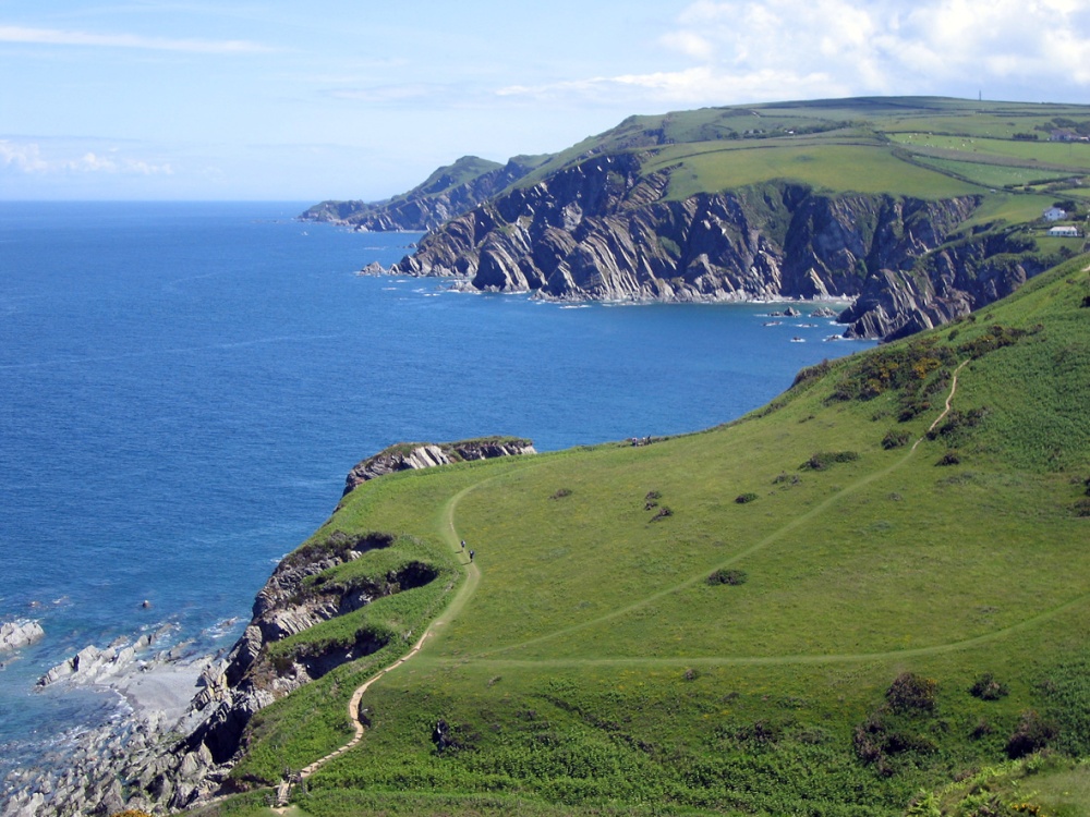 South West Coast path from Lee Bay to Bull Point