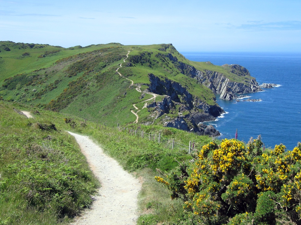 South West Coast path from Lee Bay to Bull Point