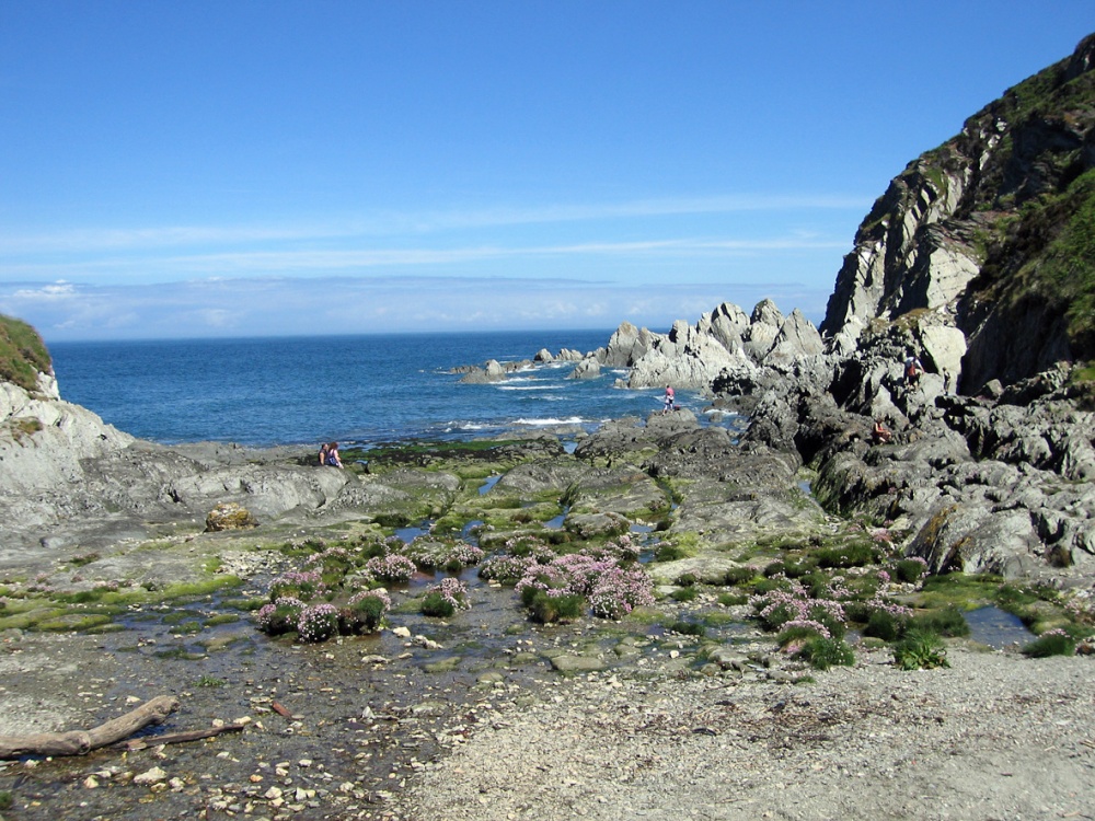South West Coast path from Lee Bay to Bull Point