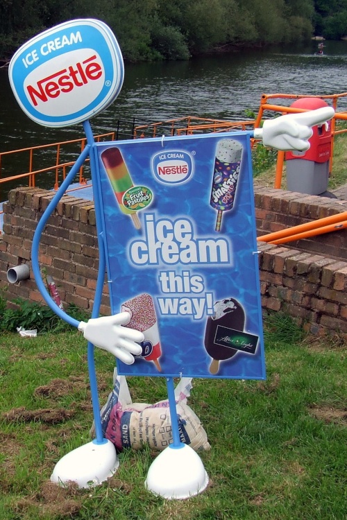 Ice Cream sign