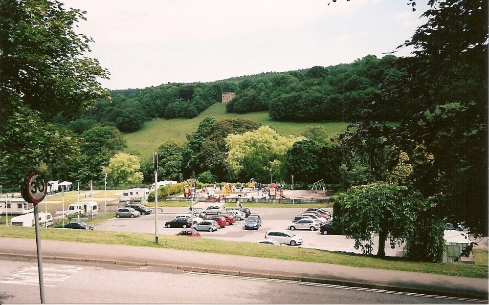 Photograph of Over Park towards Gibside