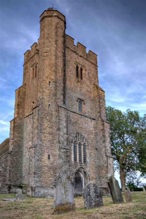 Oxney Church Tower in Stone
