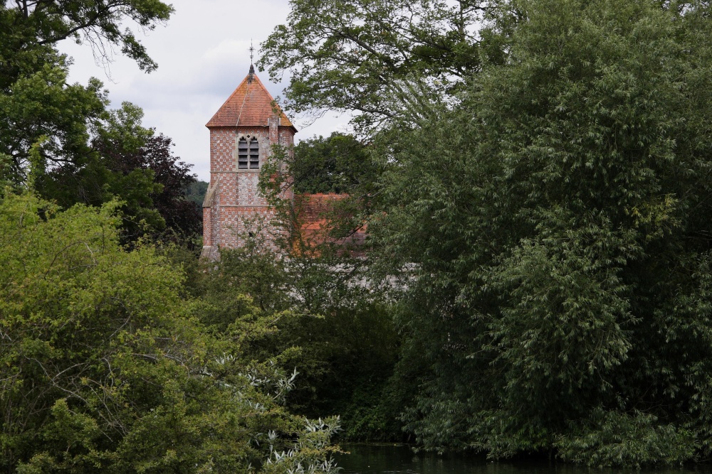 Photograph of Tower of Mapledurham Church