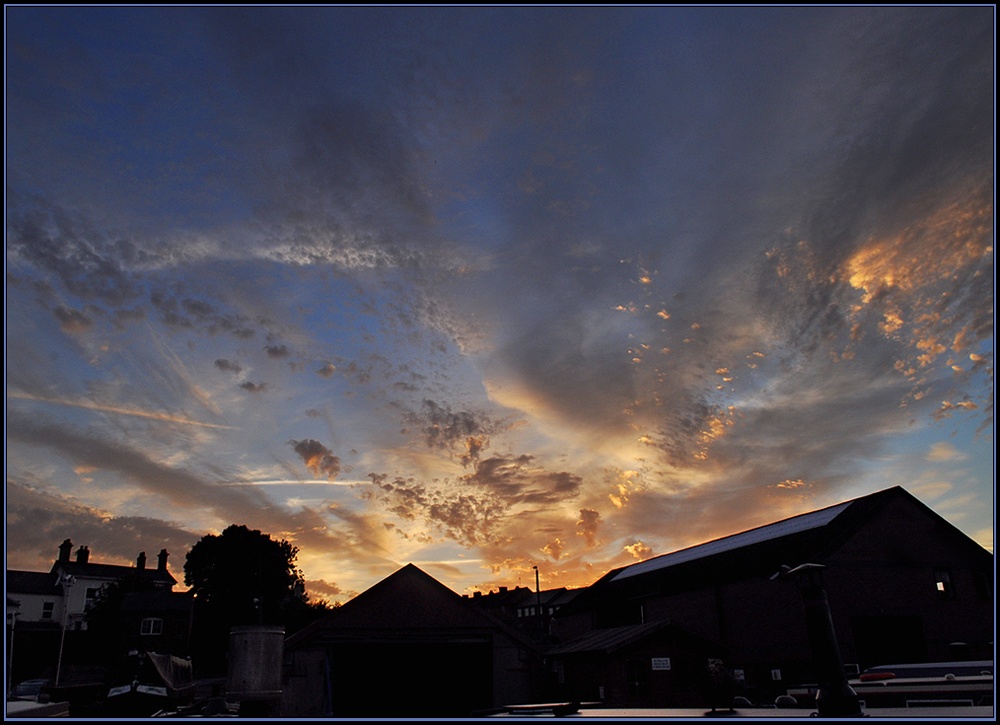Volcanic Sunrise Eruption