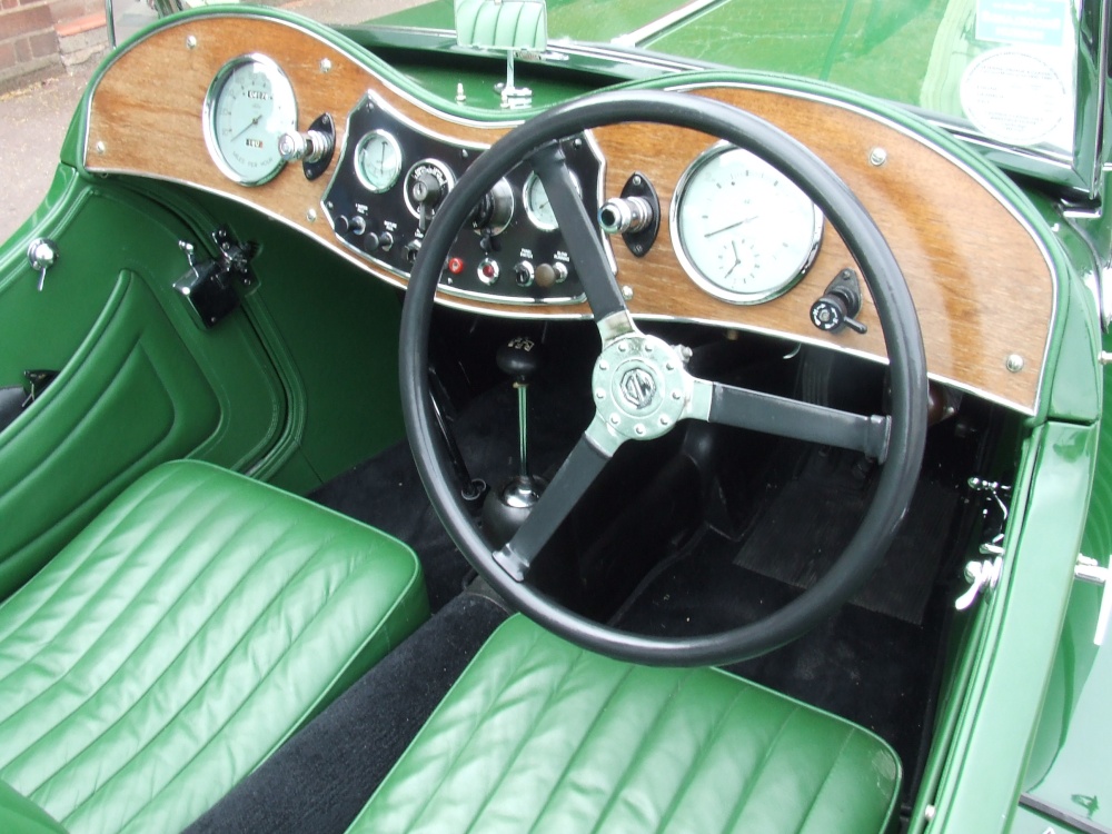 MG car in Upton upon Severn