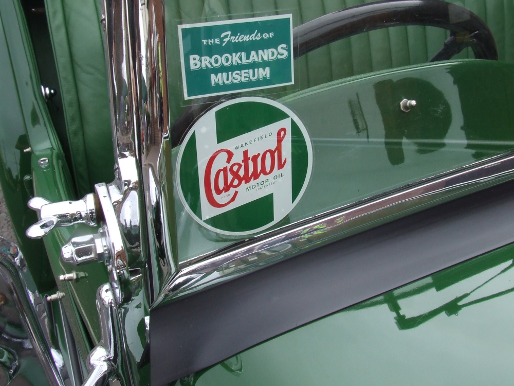 MG car in Upton upon Severn